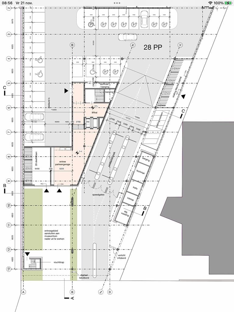 Project Parkeergarage Naturalis vraag