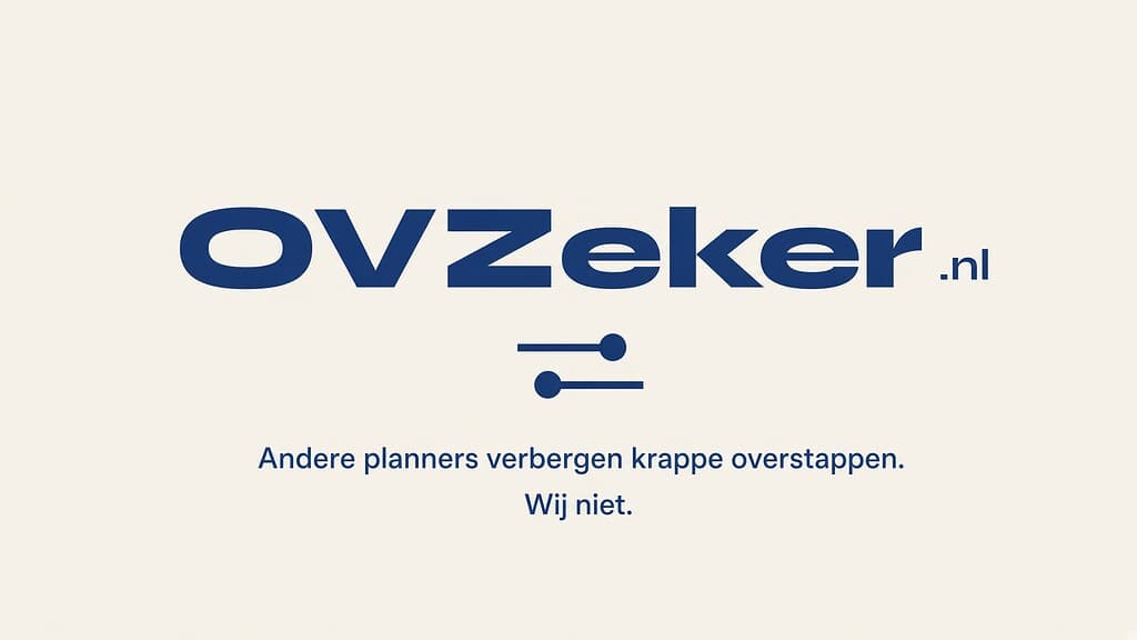 OVzeker.nl — reisplanner die OpenStreetMap gebruikt voor looproutes